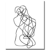 Painting by Numbers Art Minimalism Drawing Figure I