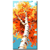 Painting by Numbers Art Autumn Tree