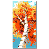 Painting by Numbers Art Autumn Tree
