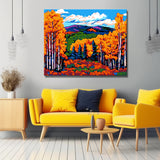 Painting by Numbers Autumn Landscape Colorful Trees
