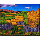 Painting by Numbers Autumn Landscape Colorful Trees