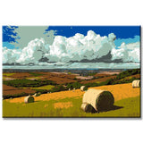 Painting by Numbers Art Nature A Field in Summer