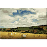 Painting by Numbers Art Nature A Field in Summer