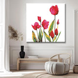 Painting by Numbers Flowers Two Red Tulips