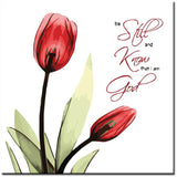 Painting by Numbers Flowers Two Red Tulips