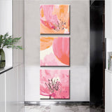 Painting by Numbers Art Nature Flower in Pink-Orange