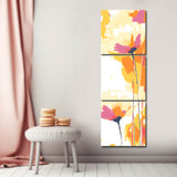 Painting by Numbers Art Nature Flower in Pink-Orange