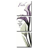 Painting by Numbers Art Nature Purple Calla