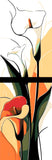 Painting by Numbers Art Nature Red Calla