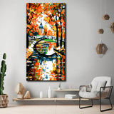 Painting by Numbers Autumn Landscape with River  and Bridge