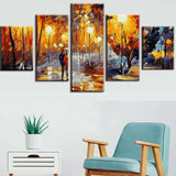 Painting by Numbers Art Nature Autumn 5-Panel