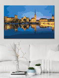 Painting by Numbers Zurich At Night