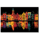 Painting by Numbers Zurich At Night