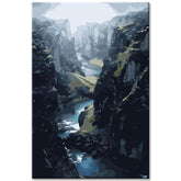 Painting by Numbers Nature Mountains Canyon