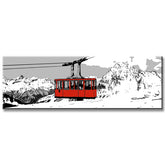 Painting by Numbers Switzerland andermatt Cable Car