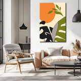 Painting by Numbers Tropical Leaves