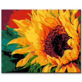 Painting by Numbers Sunflower
