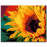 Painting by Numbers Sunflower