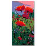Painting by Numbers Poppy Field