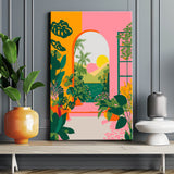 Paint by Numbers Art Painting Landscape Flowers