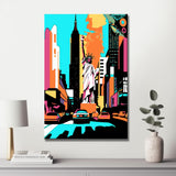 Paint by Numbers New York City Pop Art