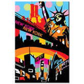 Paint by Numbers New York City Pop Art
