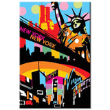 Paint by Numbers New York City Pop Art