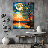 Painting by numbers lighthouse in the sunset shipping from DE