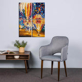 Painting by Numbers Colored Balloon and Emotions 4-Panel