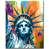 Painting by Numbers Color Statue of Liberty