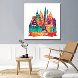 Painting by Numbers World City Skylines - France Shipping from DE