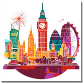 Painting by Numbers World City SkylinesLondon