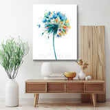 Painting by Numbers Dandelions in Watercolor Art
