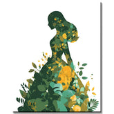Painting by Numbers Little Angel of The forest