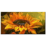 Painting by Numbers Blooming Sunflower