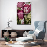 Painting by Numbers Purple Tulips 2-piece shipping from DE