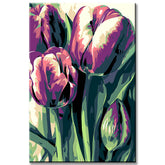 Painting by numbers sunflower art shipping from DE