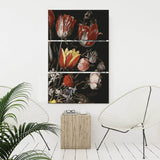 Painting by Numbers Tulip Flowers Bouquet 3-Panel