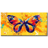 Painting by Numbers Art Giant Colorful Butterfly