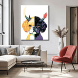Painting by Numbers Art Half Angel Half Devil Dog