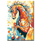 Paint by Numbers Art Animal Horse