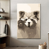 Painting by Numbers Animal in Profile