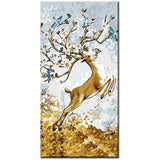 Painting by Numbers Deer with Tree Antlers