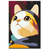 Paint by Numbers Art Painting Cat Portrait