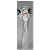 Paint by Numbers Art Painting Ostrich Bird Panorama