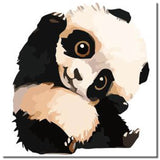Paint by Numbers Baby Panda Playing Shipping from DE