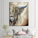 Painting by Numbers Scottish Highland Cattle Shipping from DE