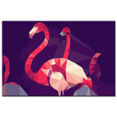 Paint by Numbers Polygon Art Flamingo Shipping from DE