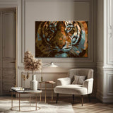 Paint by Numbers Polygon Art Tiger