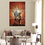 Painting by Numbers Graphic Animal Art Zebra 3-Panel
